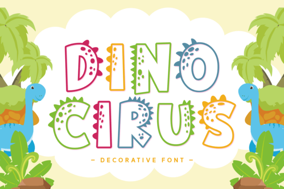 Bring Playful Prehistoric Energy to Your Designs with Dino Cirus