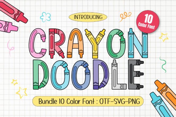 Crayon Doodle: Unleash Creativity with Whimsical Font