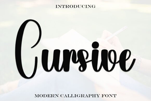 Cursive: The Modern Script Font That Feels Like a Handwritten Letter