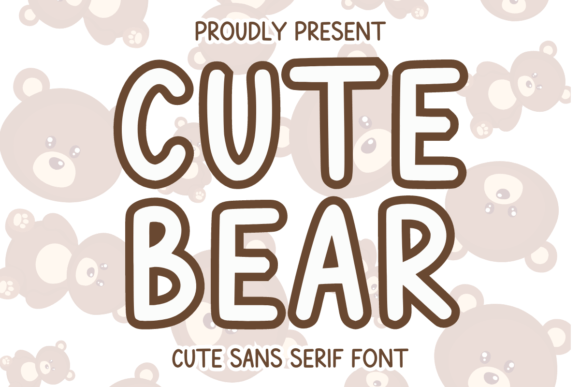 Cute Bear: A Handwritten Font That Brings Warmth to Any Project