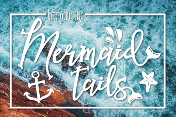 Dive Into Whimsy: Exploring the Mermaid Tails Font