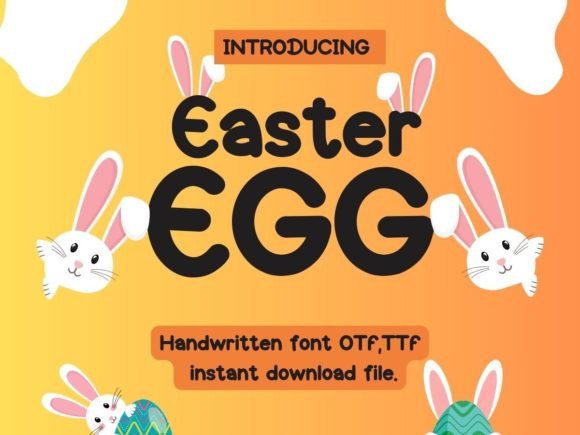Eater Egg Font: A Whimsical Handwritten Style for Creative Projects