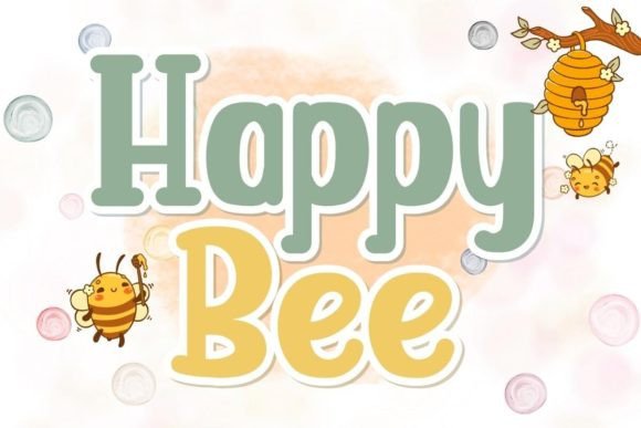 Happy Bee: A Handwriting Font That Brings Joy to Your Designs