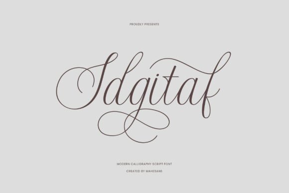 Idgital: Crafting Visual Narratives with Modern Calligraphy