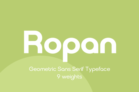Ropan: A Modern Sans-Serif for Every Design Challenge