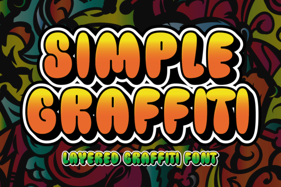 Simple Graffiti: The Bold Typeface for Urban Visuals