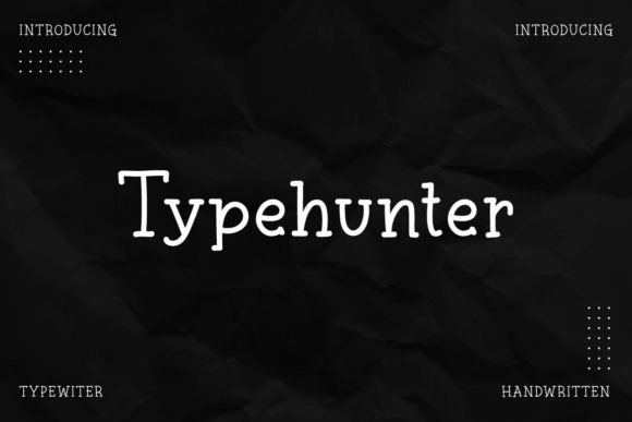 Typehunter: A Font with Character and History